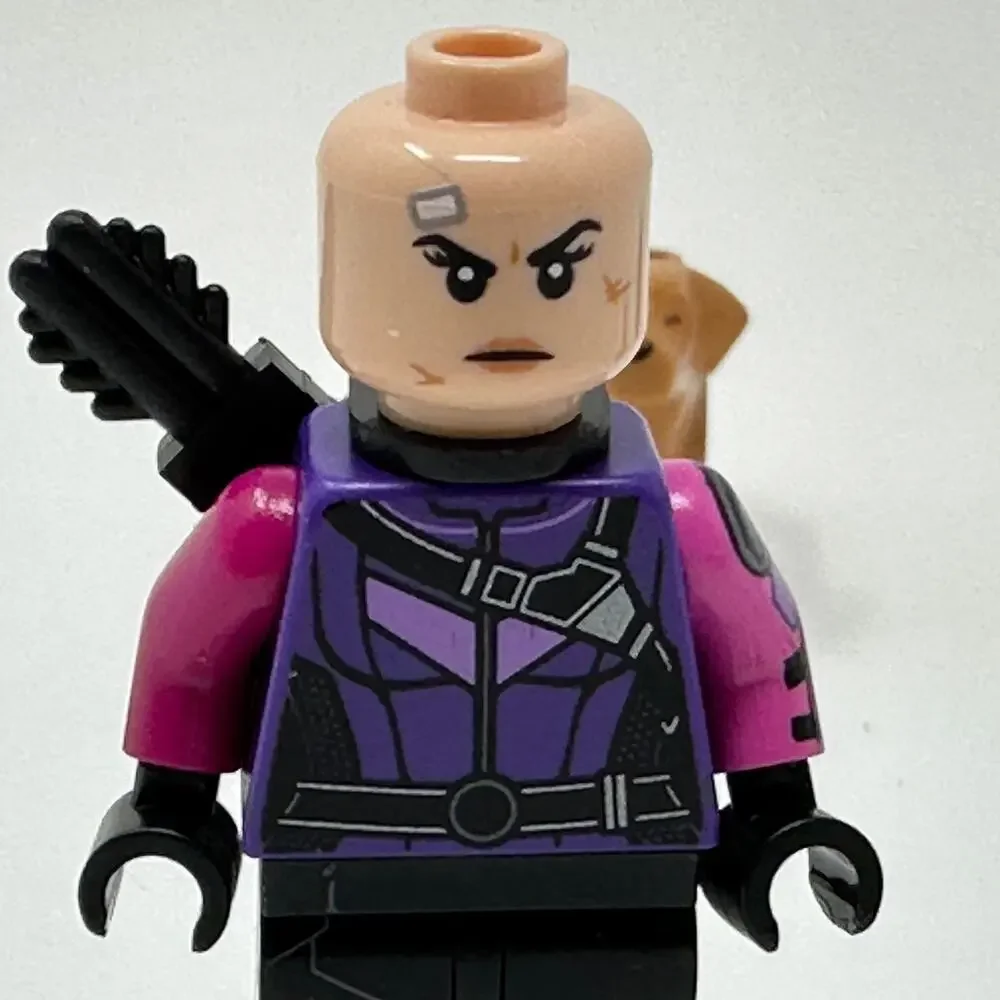 LEGO Marvel Minifigure Kate Bishop Bow Quiver Pizza Dog Lucky Series 2 71039